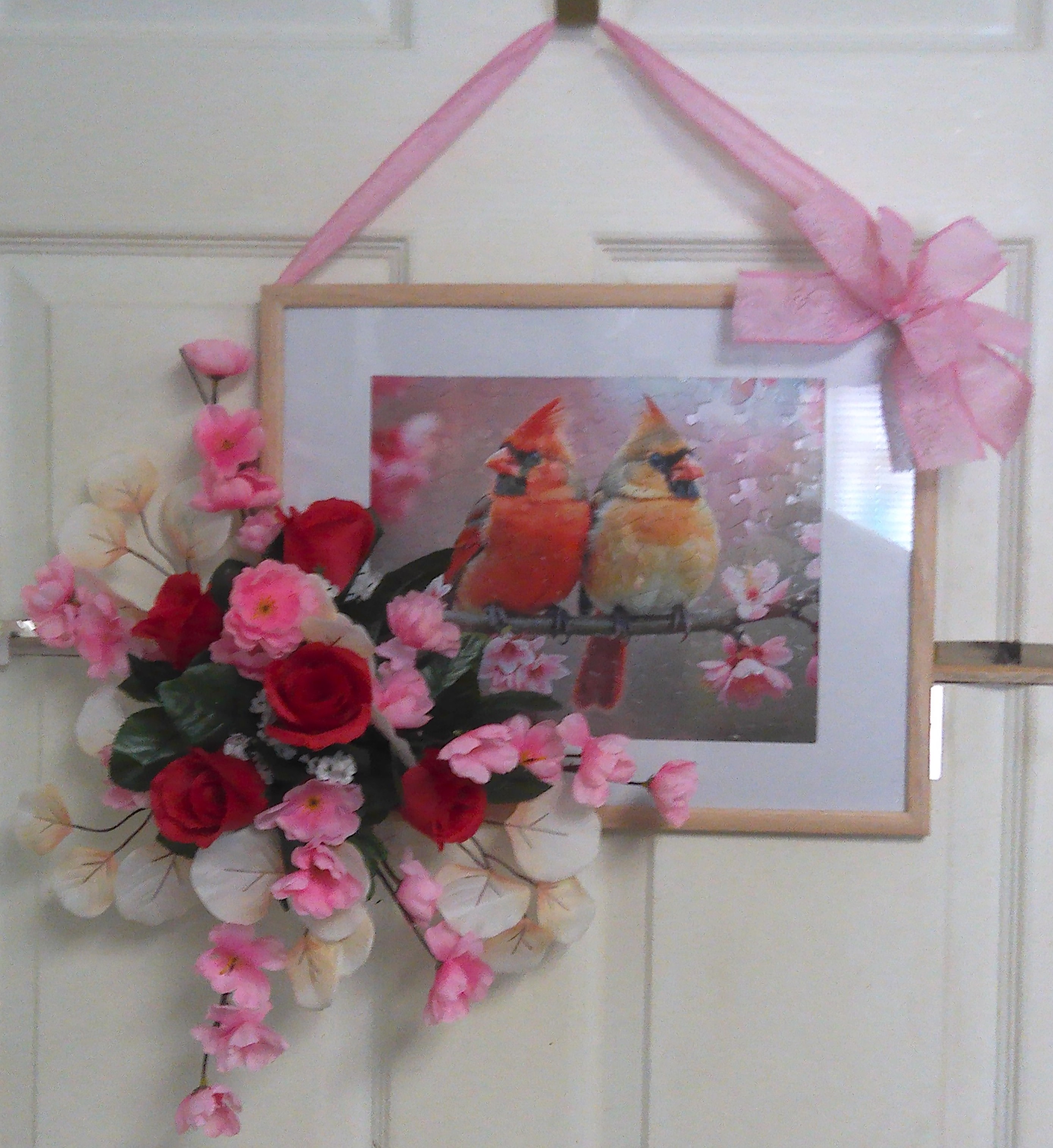 (30A)  Cardinal "Redbird" Picture W/ Silk Flowers
$50.00