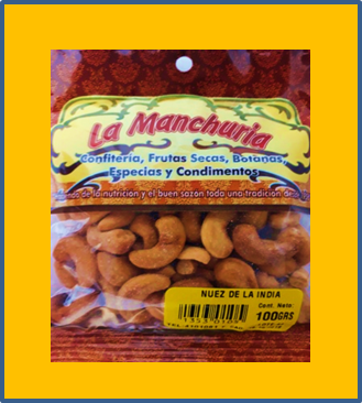 NUEZ DE LA INDIA
50 Y 100 GRS