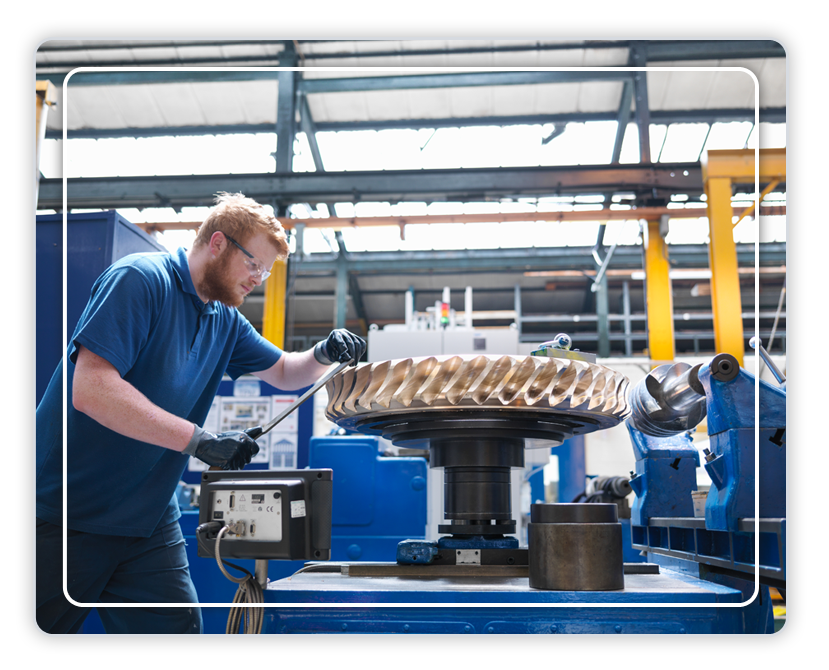 Fabrication of a machine