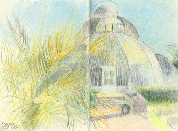 The Palm House, Kew Gardens - Autumn afternoon
