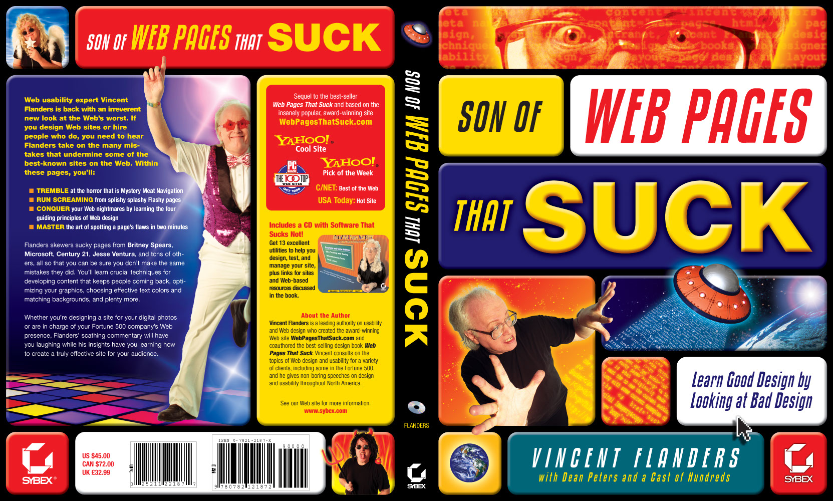 Book cover design for Sybex Books @ DesignSite.com