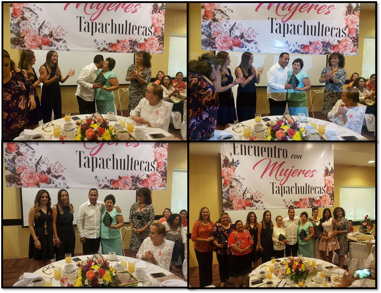 25 DE NOVIEMBRE 2017
La Sra. Elsa Simón Ortega Fundadora y Representante legal de Por la Superación de la Mujer A.C,
 estuvo presente en el evento "ENCUENTRO CON MUJERES TAPACHULTECAS" en donde recibió 
un reconocimiento por parte del Congreso del Estado de Chiapas, POR LA NOBLE E
 IMPORTANTE LABOR PARA LA PROTECCIÓN DE LOS DERECHOS DE LAS MUJERES DE 
TAPACHULA.
El evento se realizó en Tapachula, Chiapas.