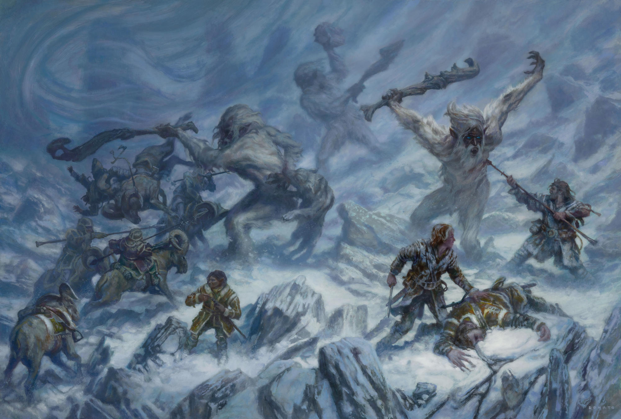 Stone of Farewell
cover art for the novel by Tad Williams
24" x 36" Oil on Panel
original art available for purchase