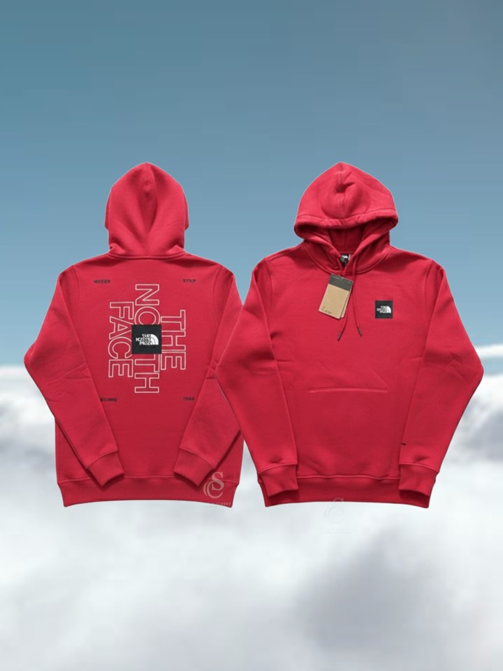 SUDADERA NORTH FACE COLOR ROJO 
Código:415
Disponible 
Talla: CH-M-G-XL
