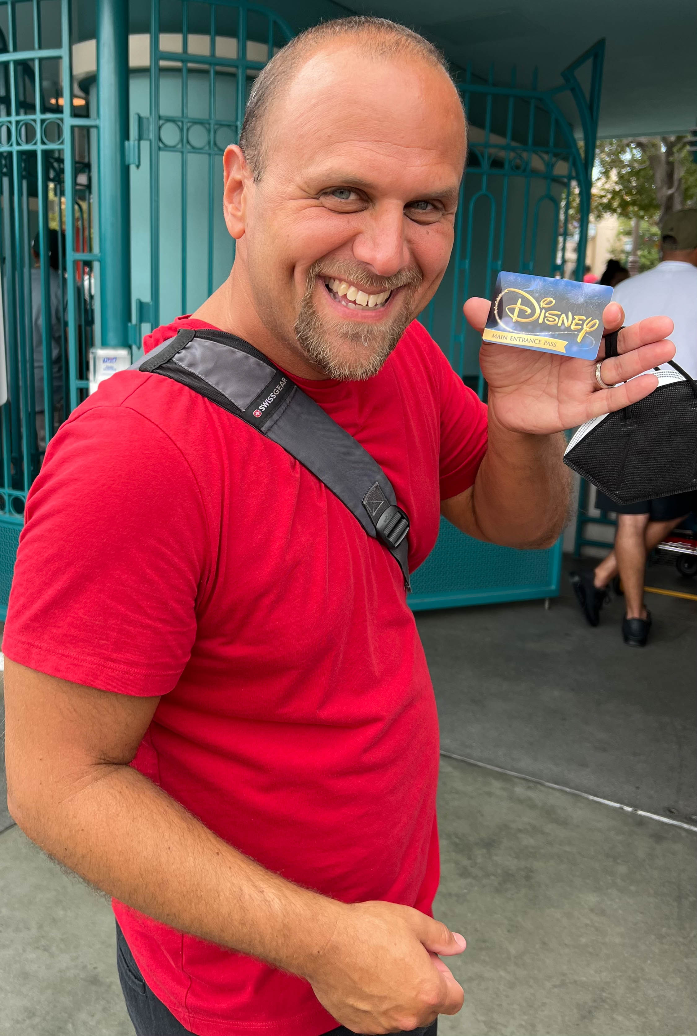 Daddy can't believe this card will actually get us all in for free!