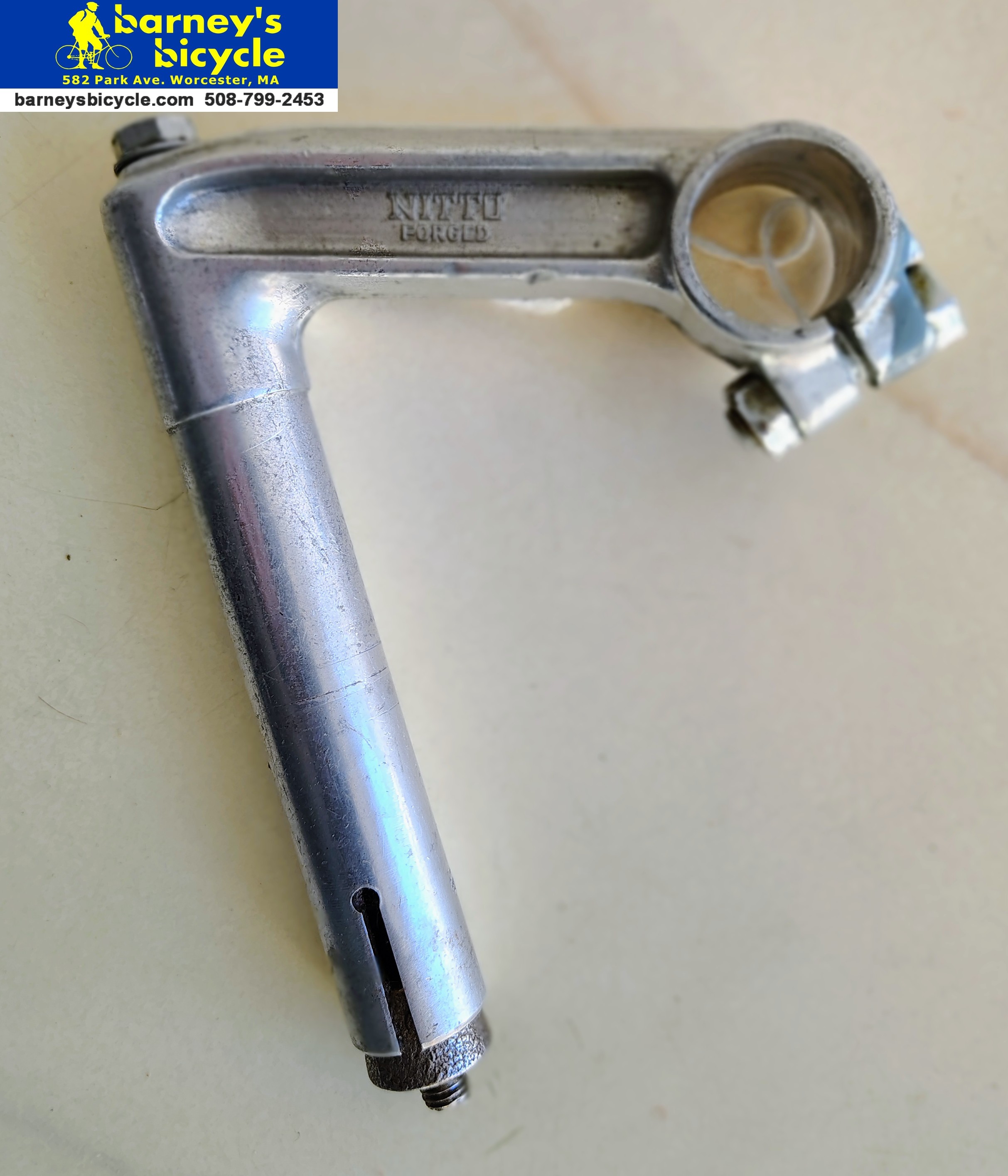 Vintage Nitto Forged Stem
22.2mm 100mm 
Used: $19.00


