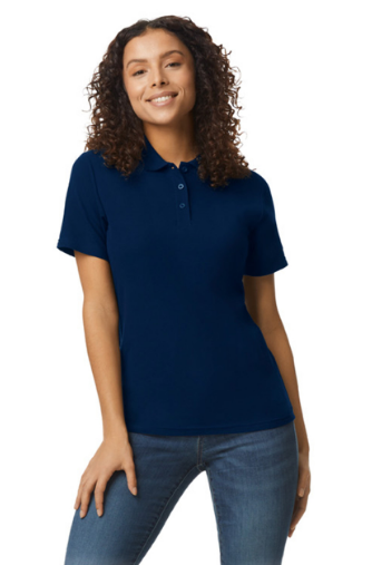 CAMISETA POLO DE PIQUE DE MUJER