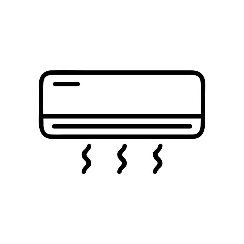 vector de icono de aire acondicionado. ilustración de ...