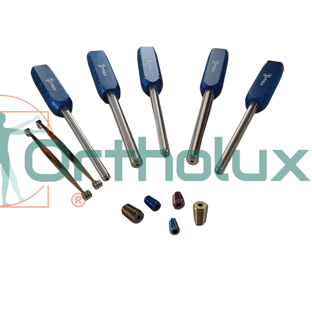 SET DE COLOCACIÓN
DE TORNILLO CÓNICO TITANIO