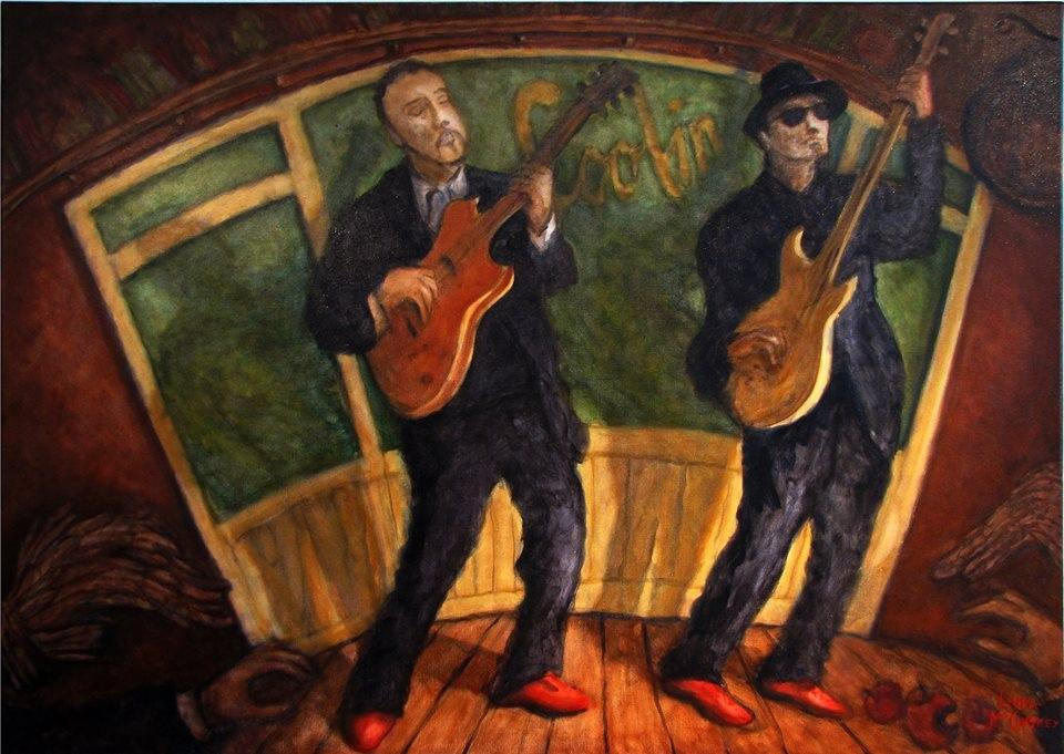 The Angels wanna wear my Red Shoes
Oil on Canvas
100X80 cm