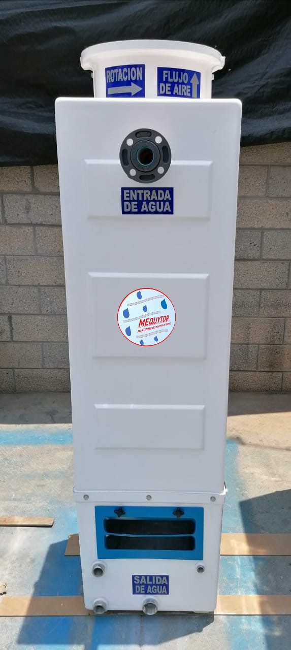  TORRE DE ENFRIAMIENTO MODELO TE-1.5.2.0.25 FIBRA DE VIDRIO