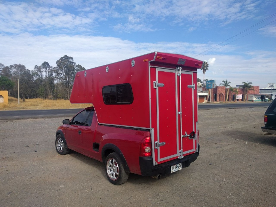 campers volado pick up de aluminio