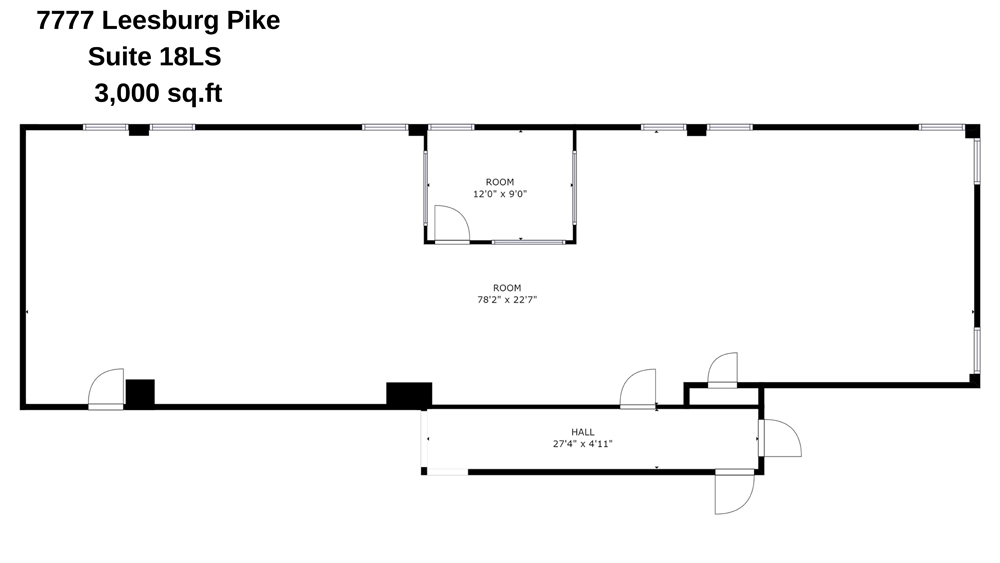 Suite 18LS 3,000 sq.ft.