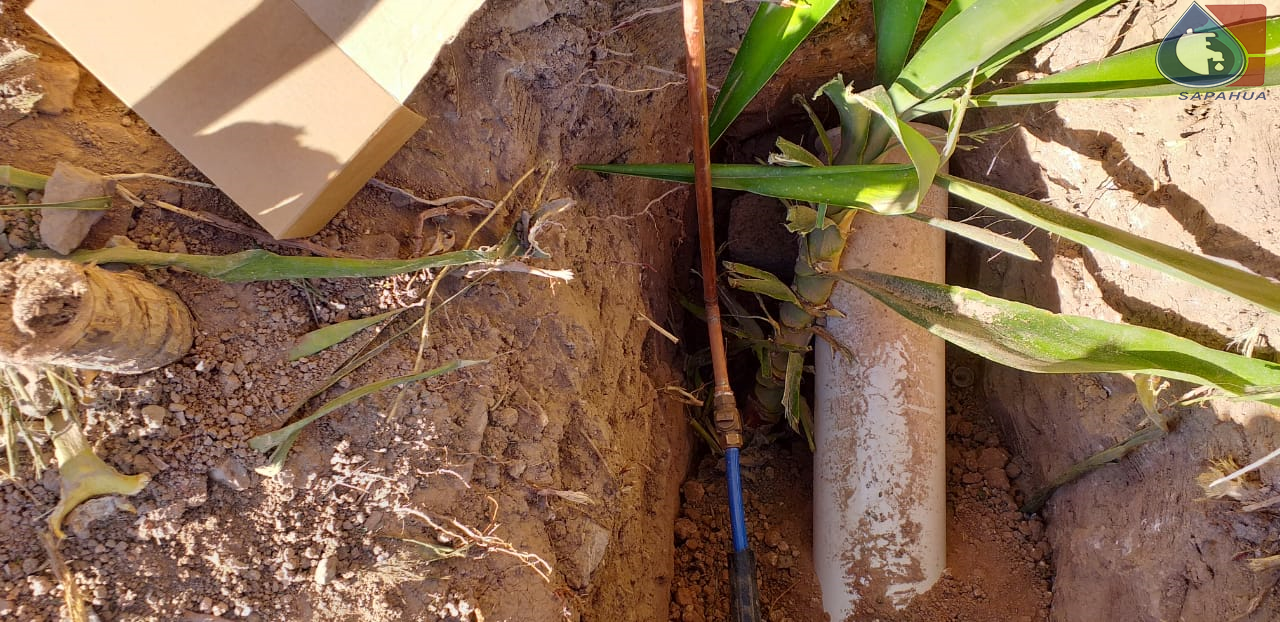 CONEXIÓN E INSTALACIÓN DE MEDIDOR EN CALLE SANTA CLARA COLONIA SANTA ISABEL