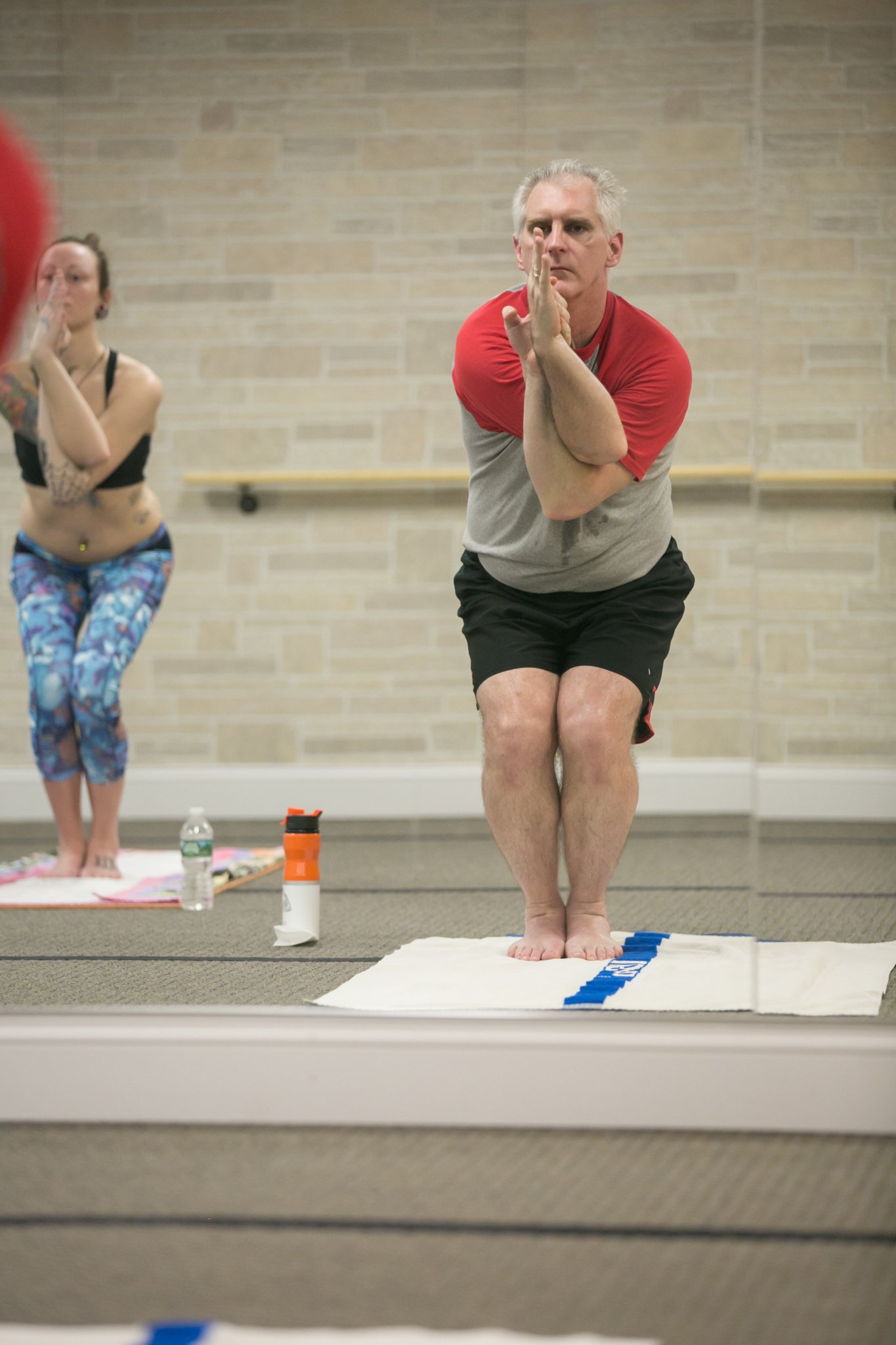 Yoga Practitioners in a Studio 12