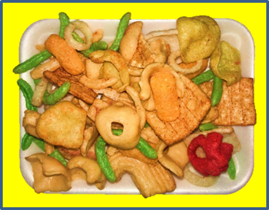 FRITURA MIXTA
220GRS, KG Y BTO
ENCHILADA