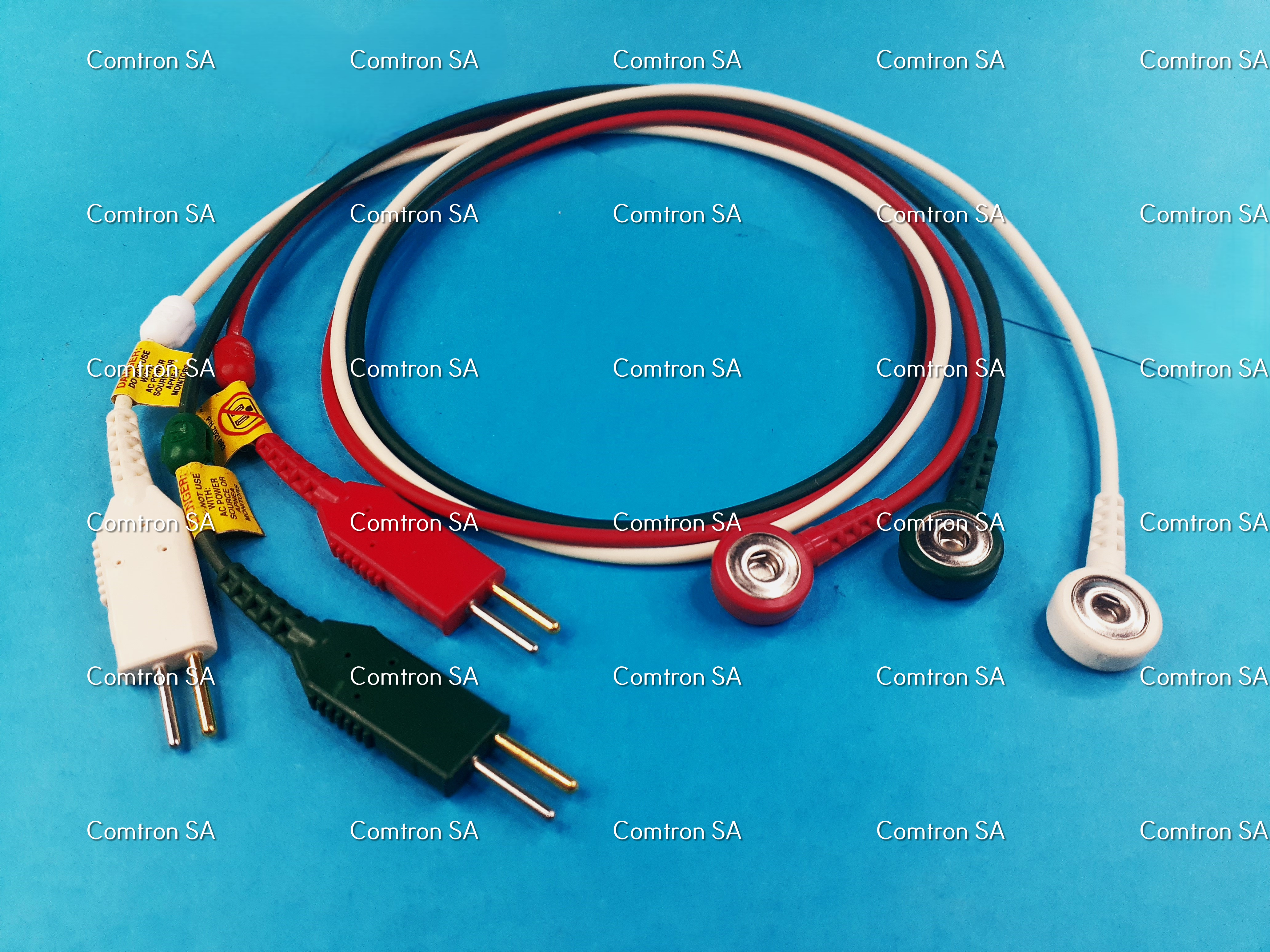 Juego de 3 puntas 
Para ECG Siemens

