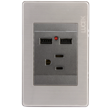 Contacto con entrada USB