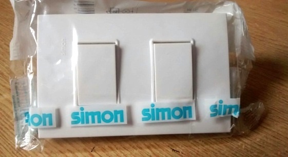 Interruptor Doble
 Codigo 23002