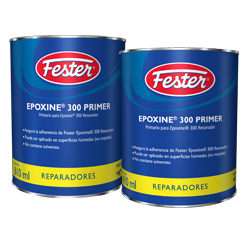Primario epóxico de 2 componentes, 100% sólidos (libre de solventes) para imprimación del concreto antes de aplicar Fester Epoxine® 300 Resanador.

 