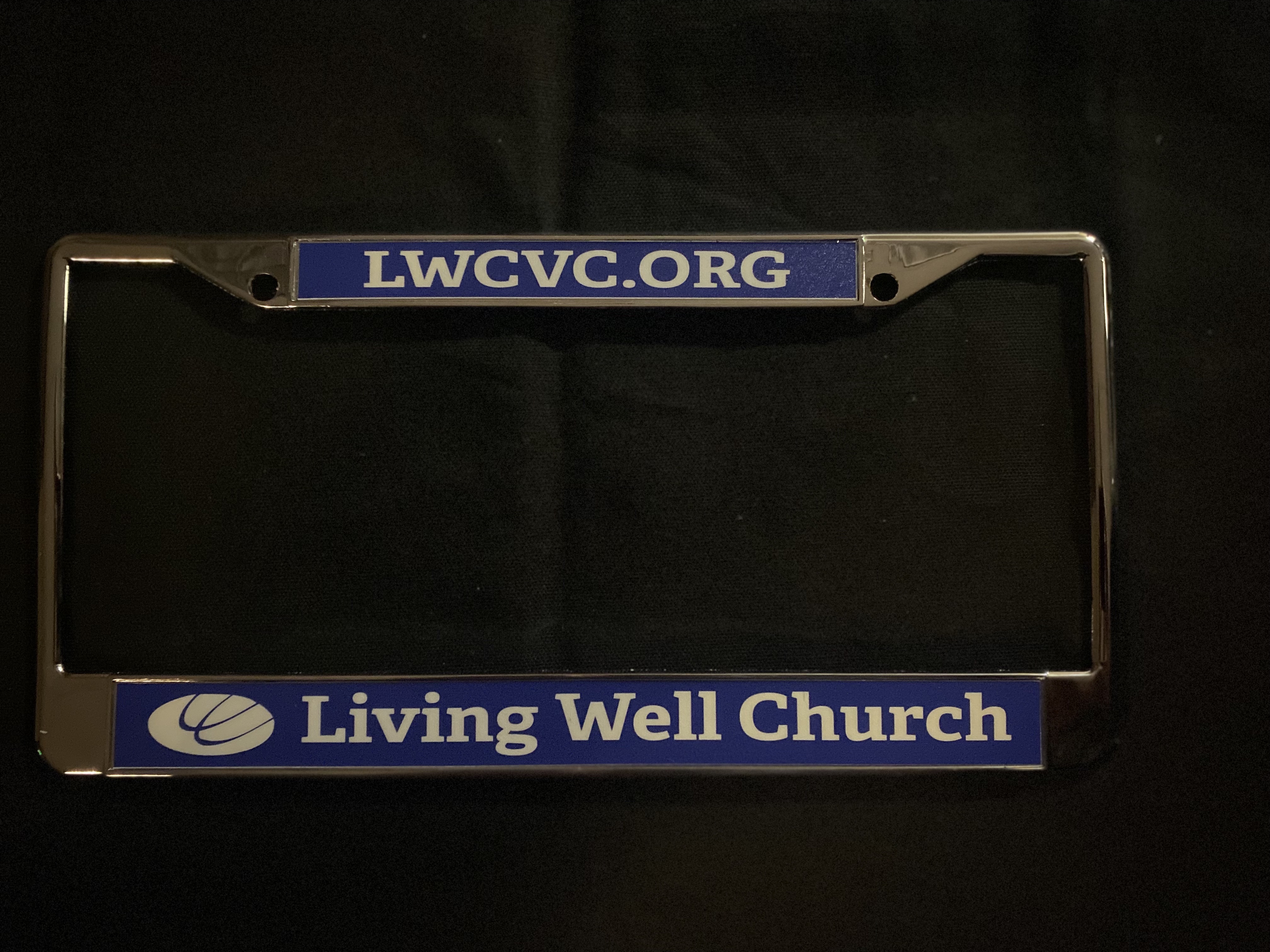 License Plate Frame - $5.00
