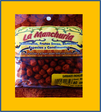 GARBANZO ENCHILADO
80 GRS