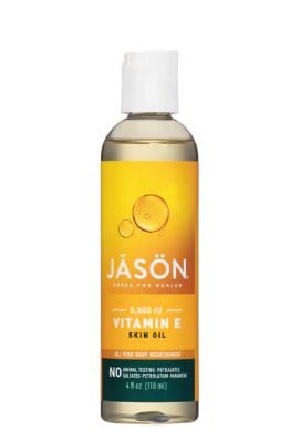 J05001
JASON Vitamin E 5,000 IU Moisturizing 
Body Oil, For Hair, Face, and Body, 4 oz
12 CS