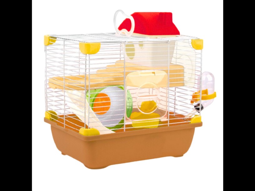 SP-3640 JAULA SUNNY HAMSTER 
LAND (28.9*22.2*30.1) CAFE