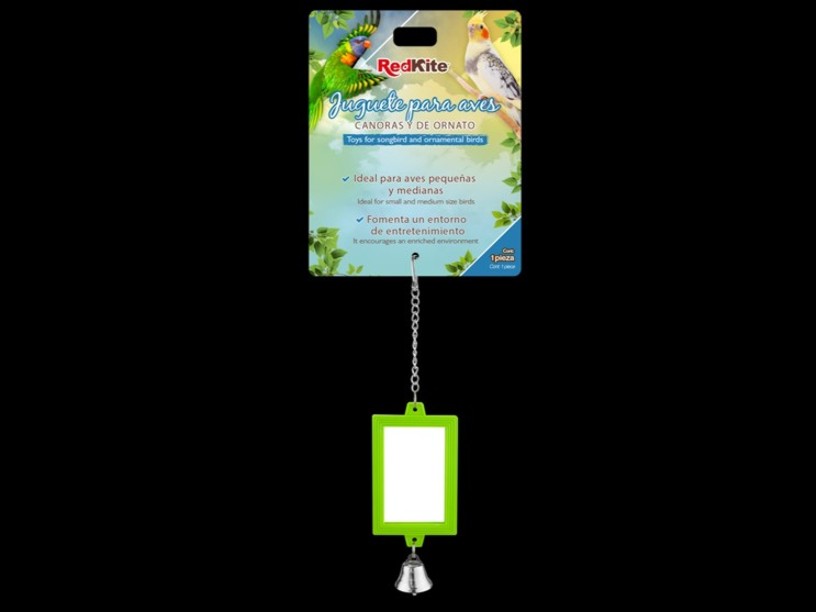 FL9186 JUGUETE ESPEJO 
CUADRADO COLGANTE P/AVE