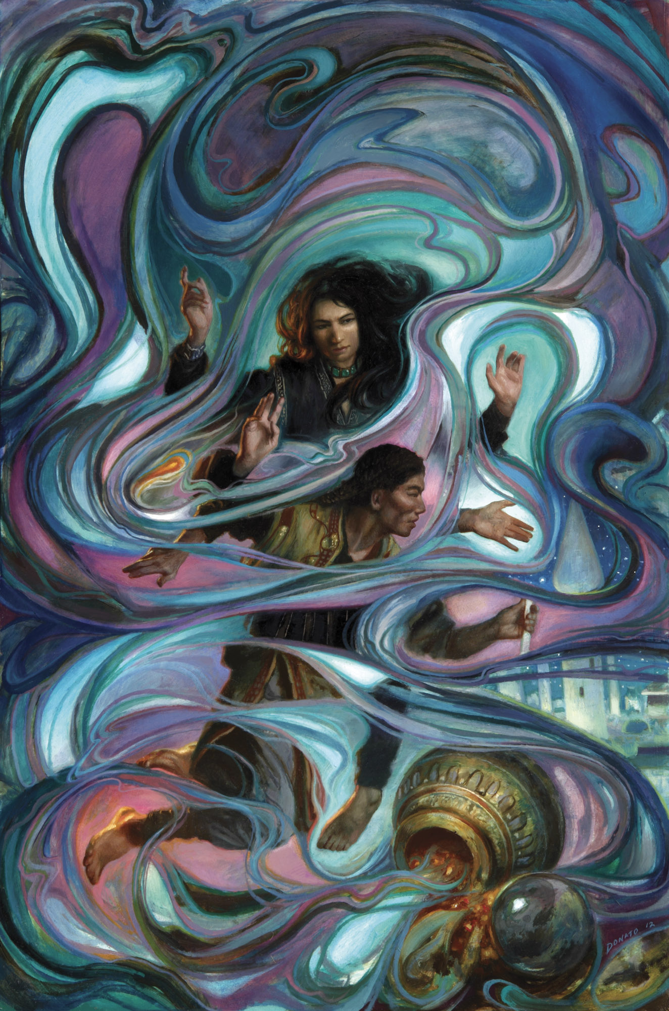 Shattered Pillars
24" x 18"  Oil on Panel 2016