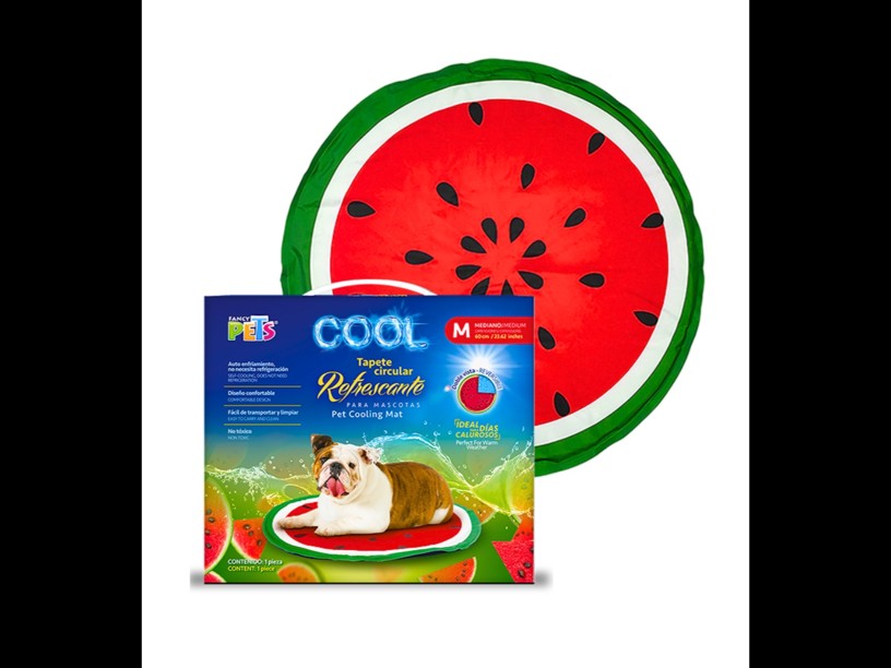 FL9866 TAPETE REFRESCANTE 
CIRCULAR MEDIANO SANDIA COOL