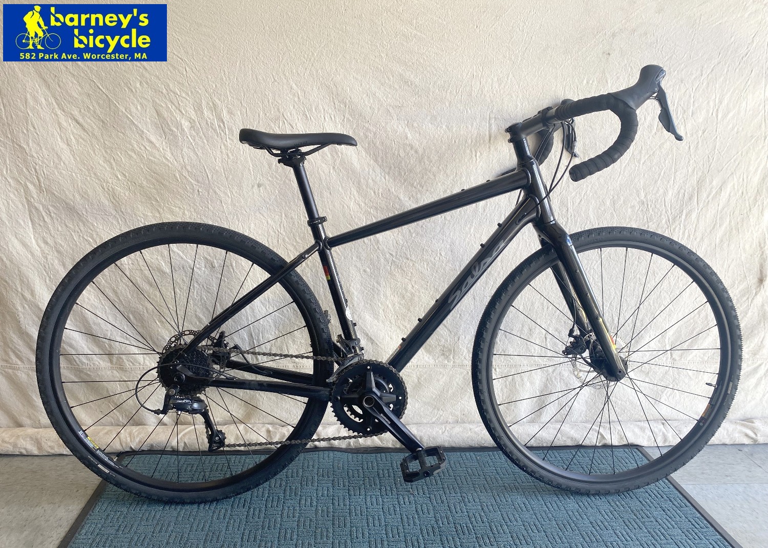 Salsa Journeyer Sora (gravel)	
 Wheel Size: 700"/ Frame: Small" 5'5-5'8 	
Speeds: 2x9	
Price: $799.00 (Pro Tuned)