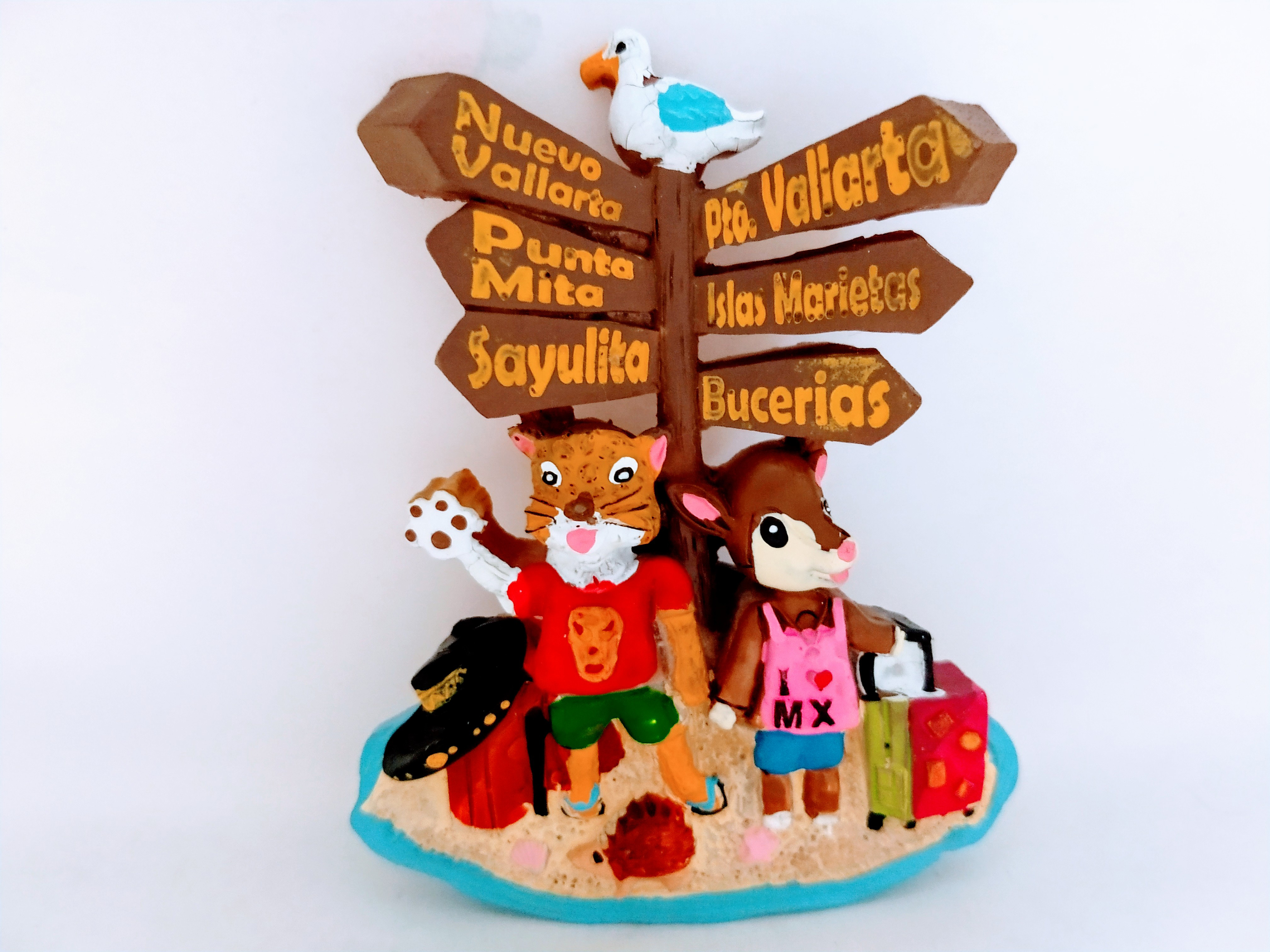 IMÁN DE RESINA PUERTO VALLARTA
PINTADO A MANO
6.5cm Ancho
8cm Alto