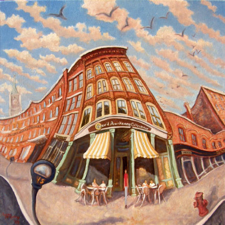 Brew'd Awakening  
60X60cm  sold
