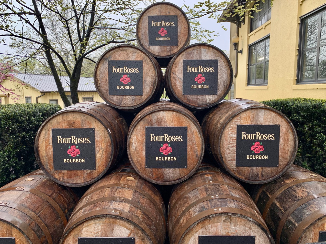 Four Roses Distillery Bourbon Barrels