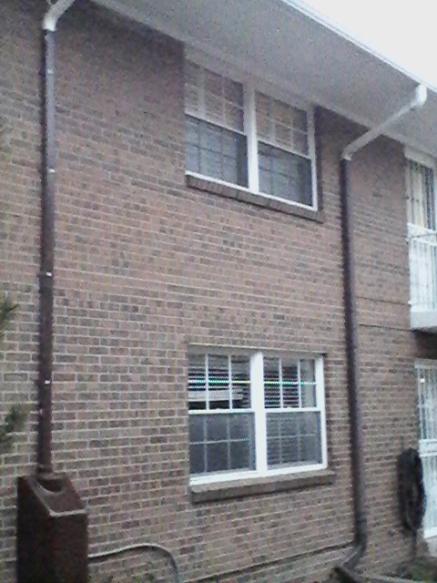 outdoor system with rectangular tubing and cosmetic fan shroud 