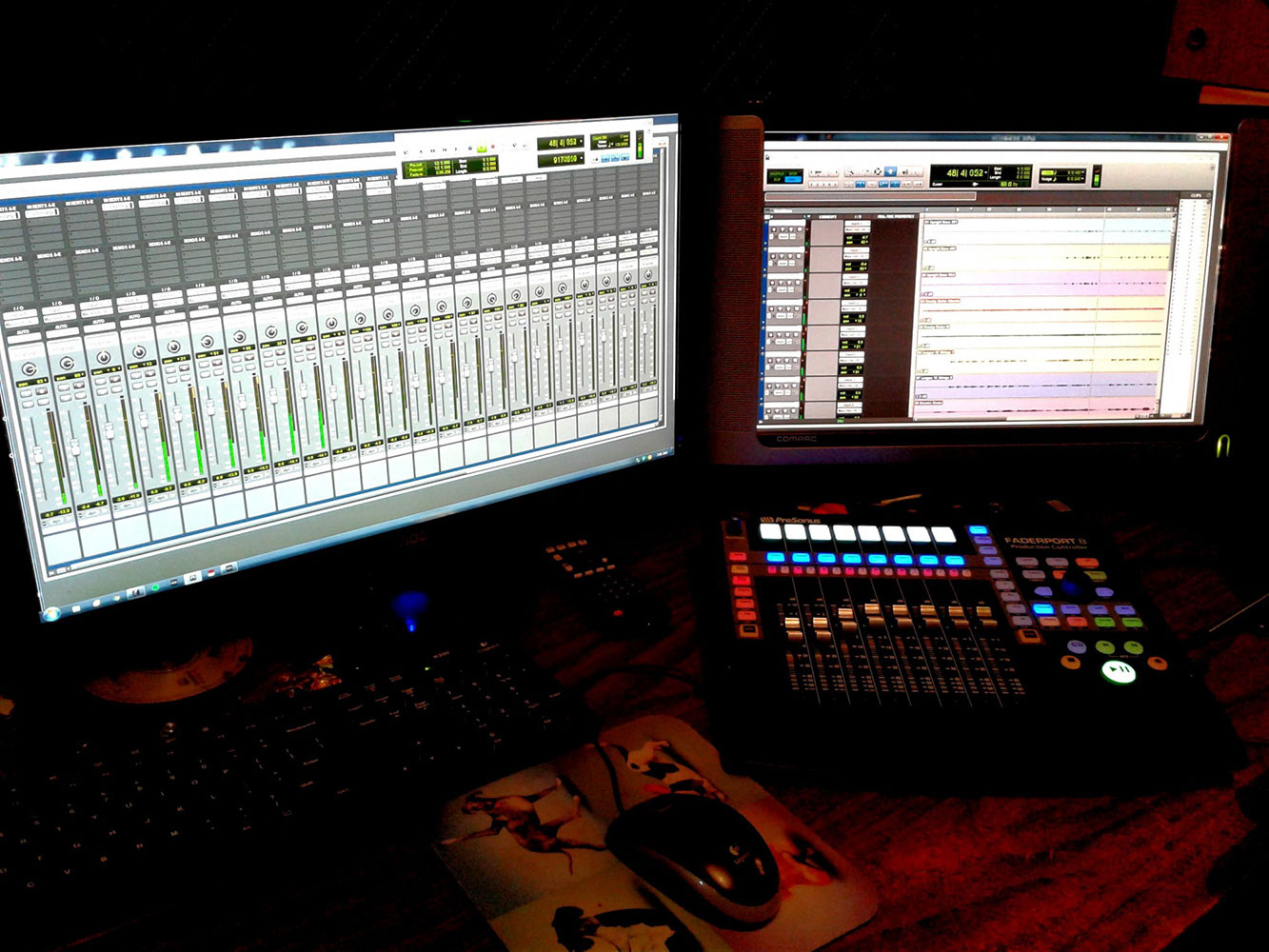 Interior of the Recording Studio 4