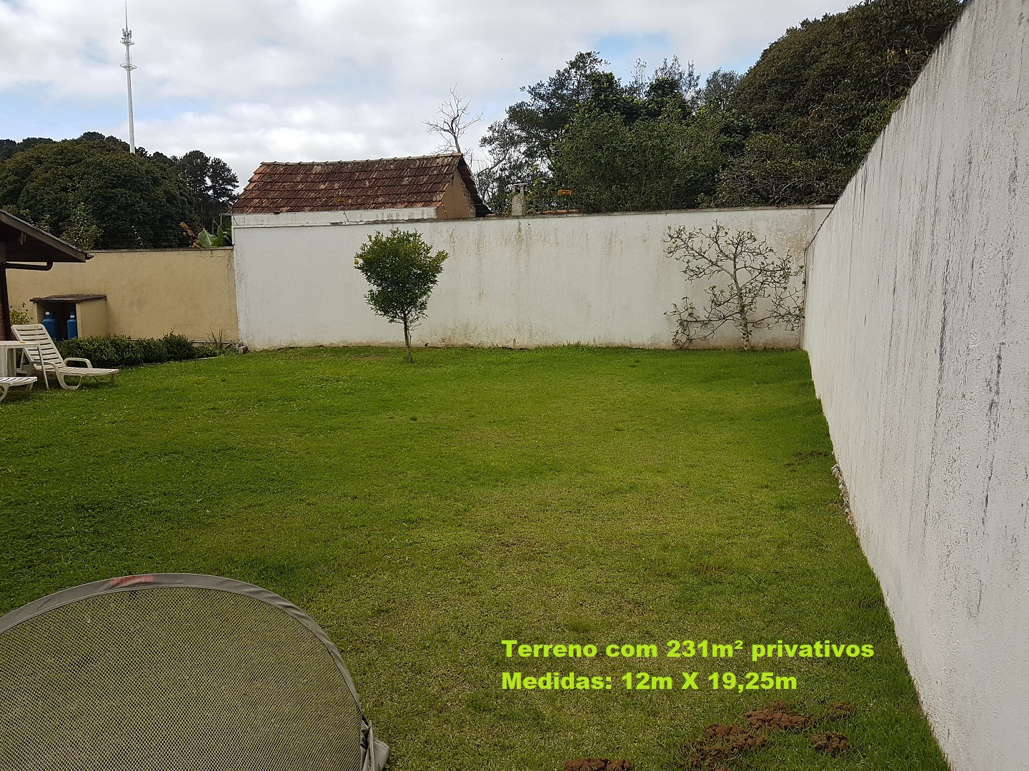 Área interna do Terreno