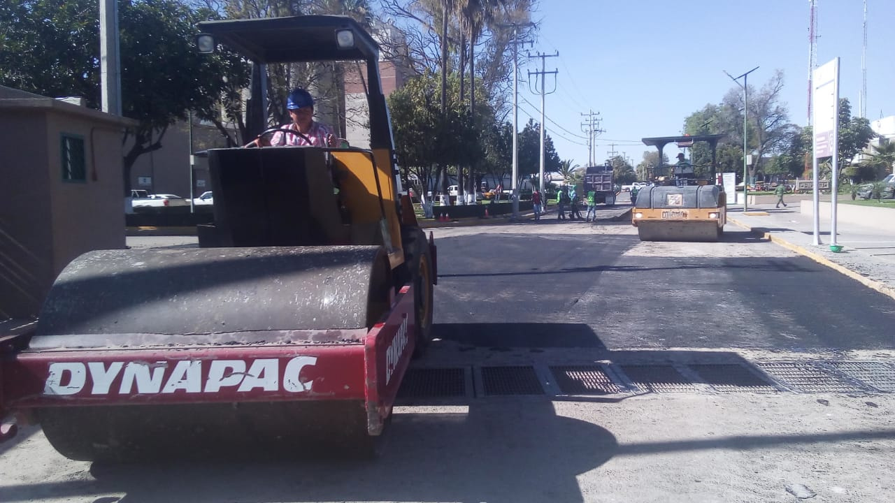 Colocación de carpeta asfaltica