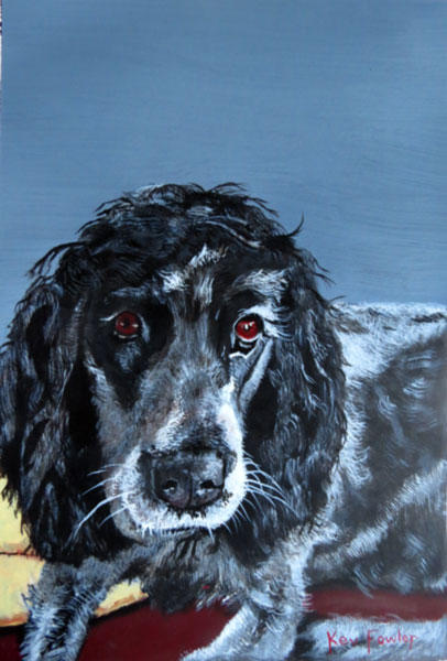 Poppy -Commission  Acrylic