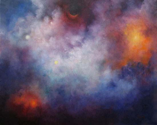Eclipse ~ 16x20 Original oil on canvas