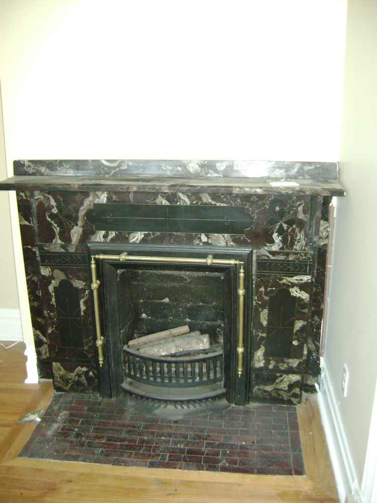 64 Elliott Row A Fireplace Detail