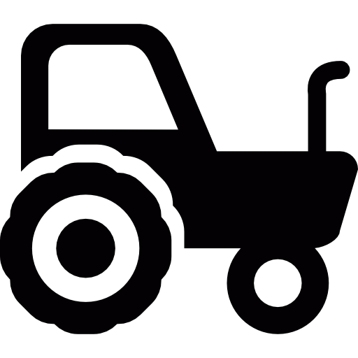 Farm tractor - Free transport icons Farm tractor - Free transport icons