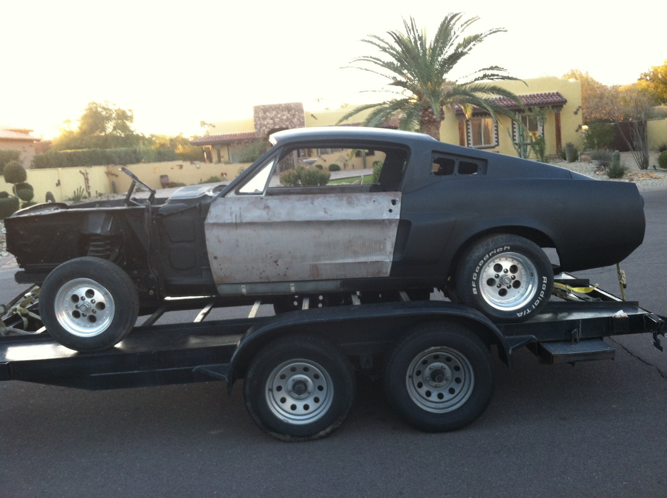 Sherman in Tucson Coupe to fastback conversion!