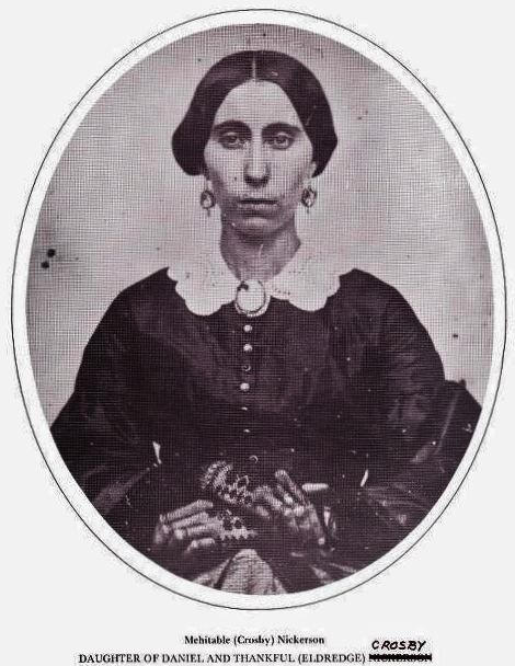 Mehitable Crosby-Nickerson - Wampanoag Nauset Band circa 1892