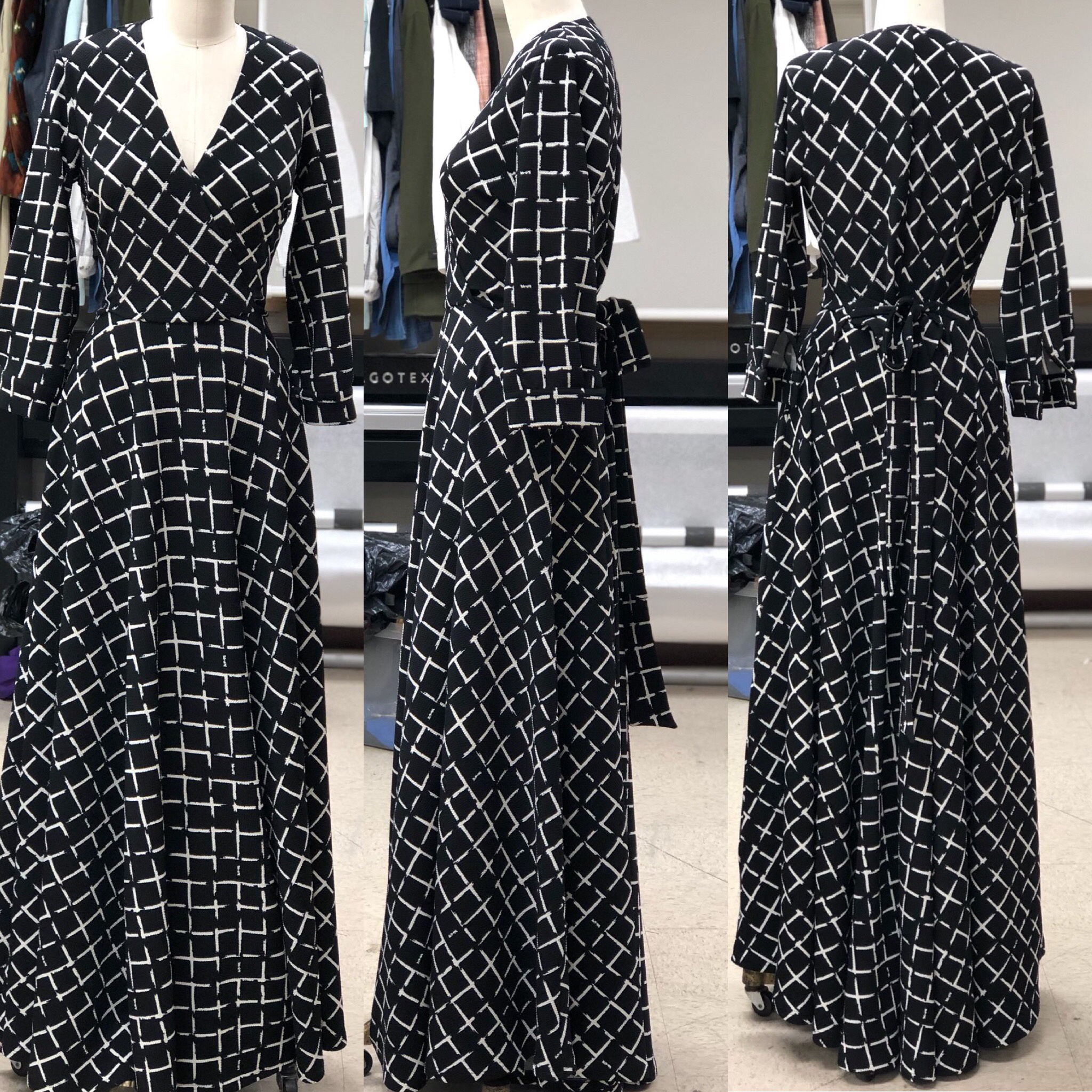 "2019" Spring/Summer Dress Collection "Victoria Dress" fresh off the machine.
