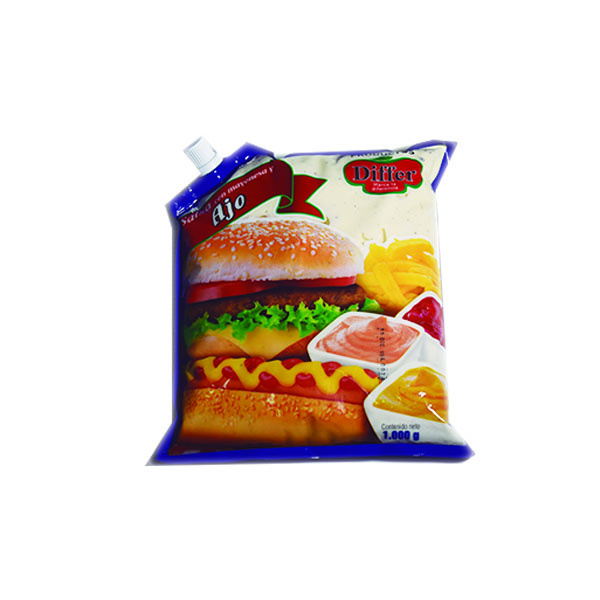Salsa de Ajo Differ 1.000g / 4.000g