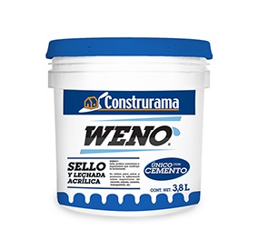 Weno sello y lechada acrílica 3.8 L.