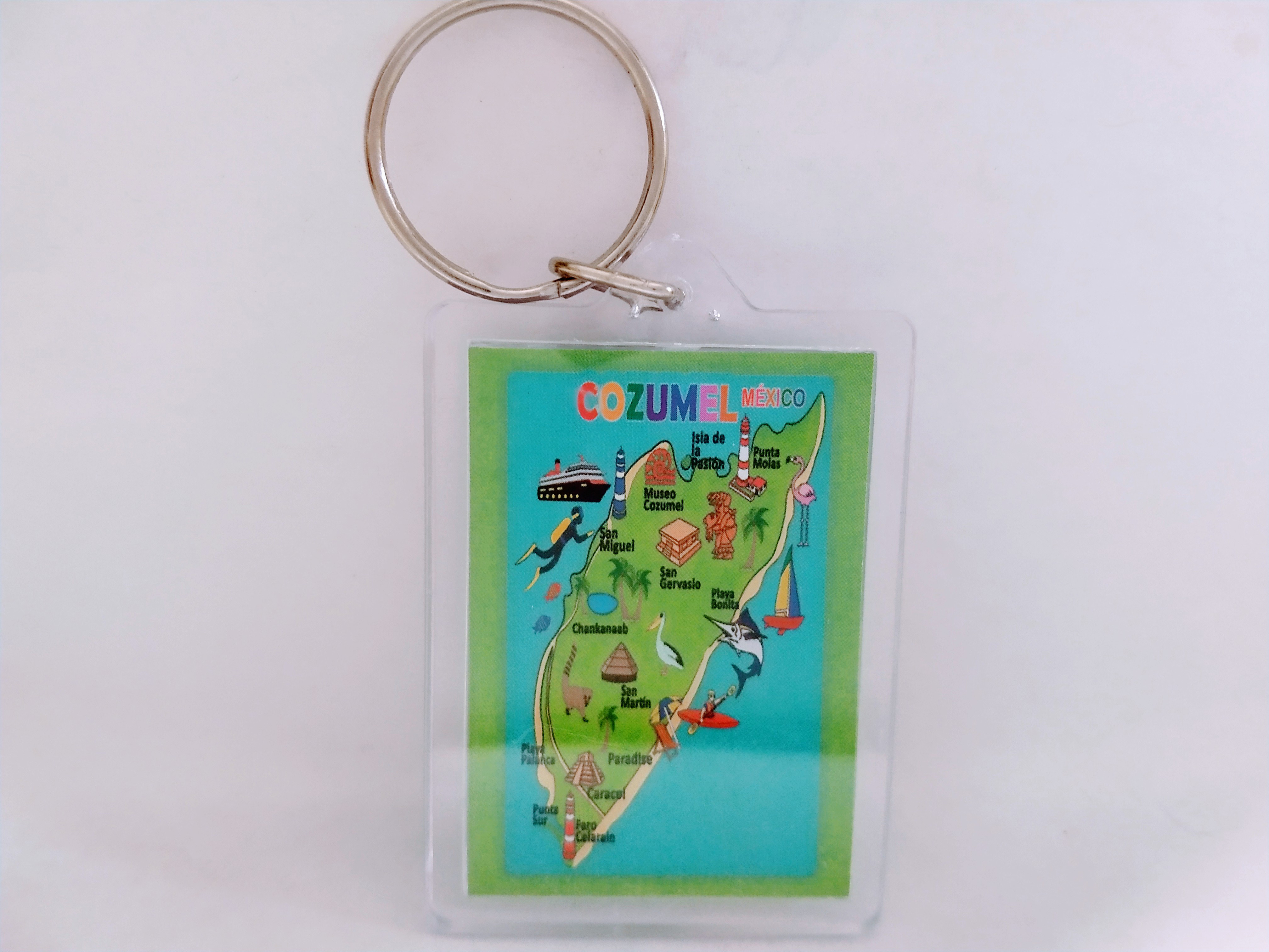 LLAVERO DOBLE VISTA
COZUMEL
4cm Ancho
6cm Alto