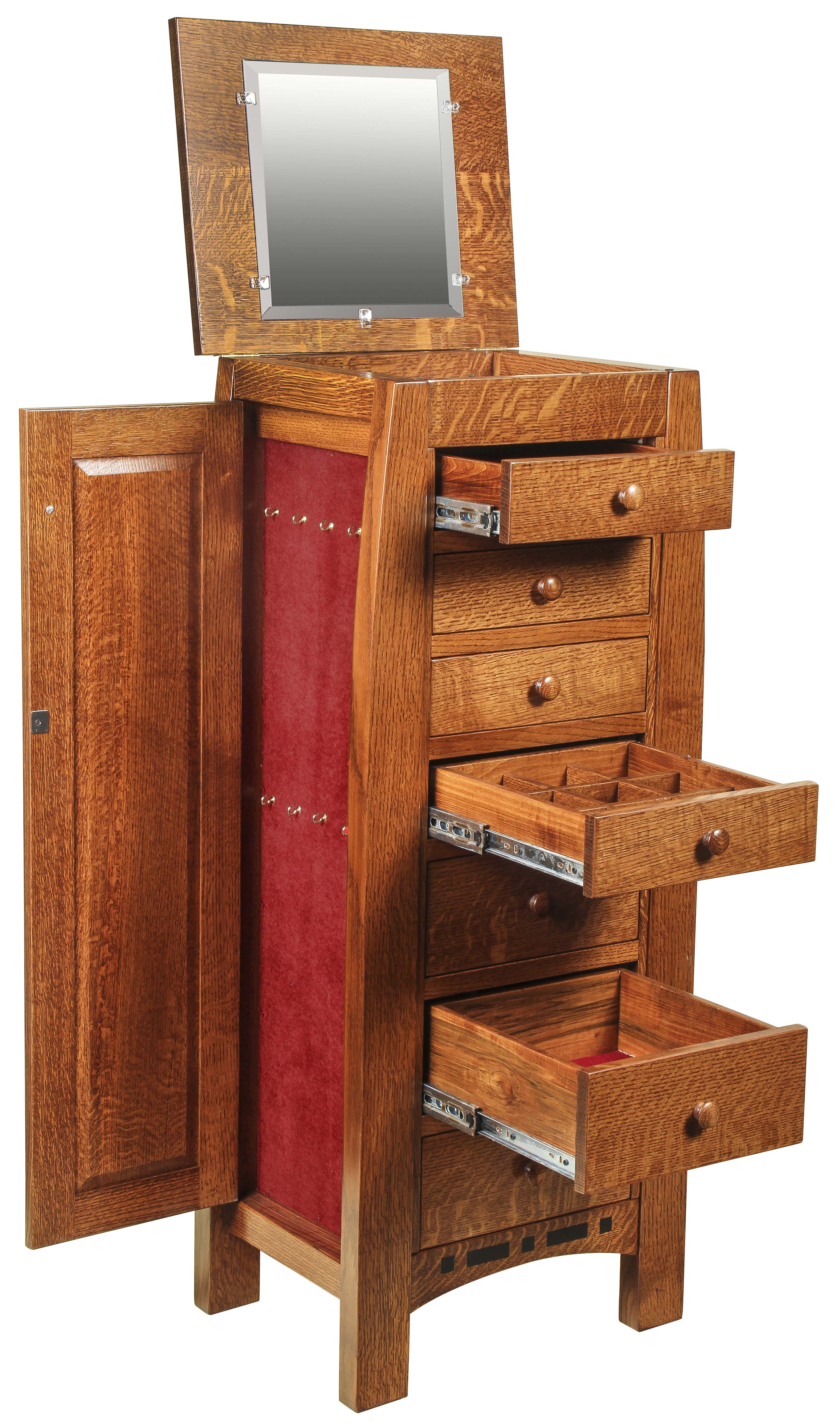 Boulder Creek Jewelry Armoire-#66